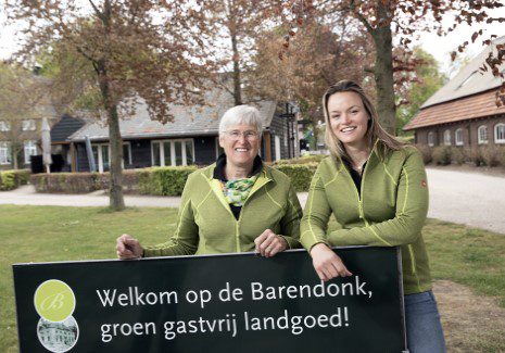 Barendonk Tessa en Liesbeth fietsbord 2 HR (Custom)